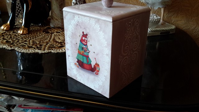 "Испекла" я коробок.