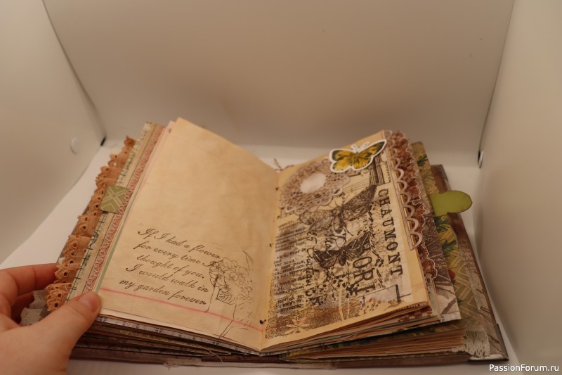 Дневник в стиле книги.