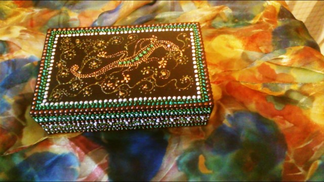 ШКАТУЛКА "ХОЗЯЙКА медной горы"
