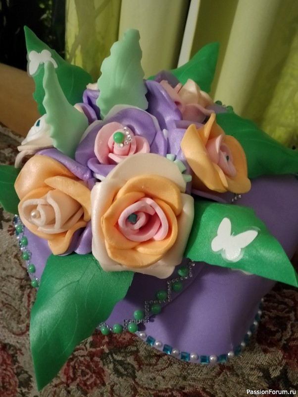 Конфетница из изолона