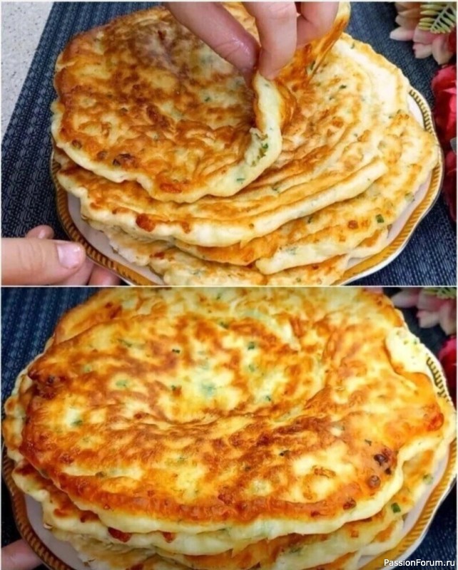 Ленивые хачапури на кефире