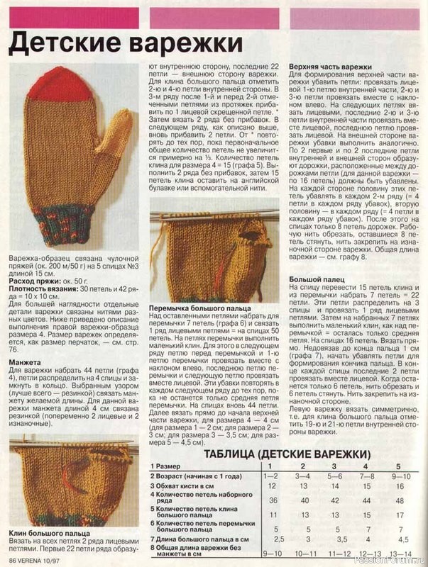 Журнал "Verena" №10 1997