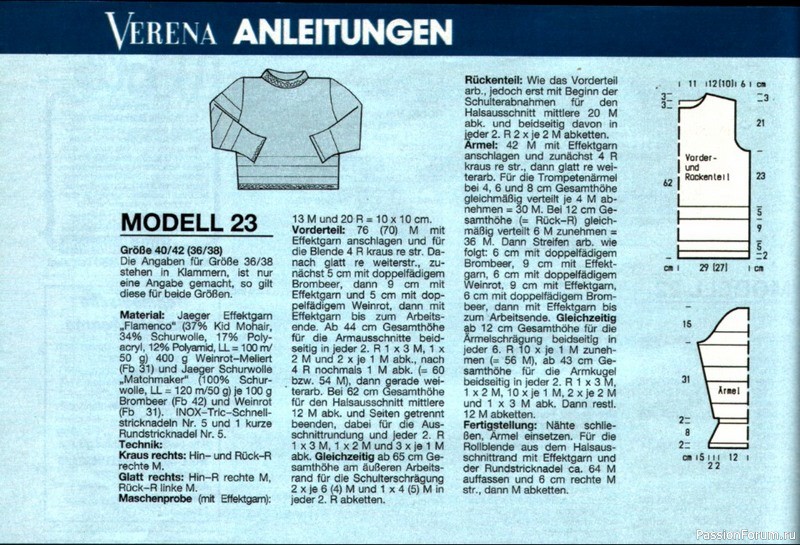 Журнал "Verena" №02 1996
