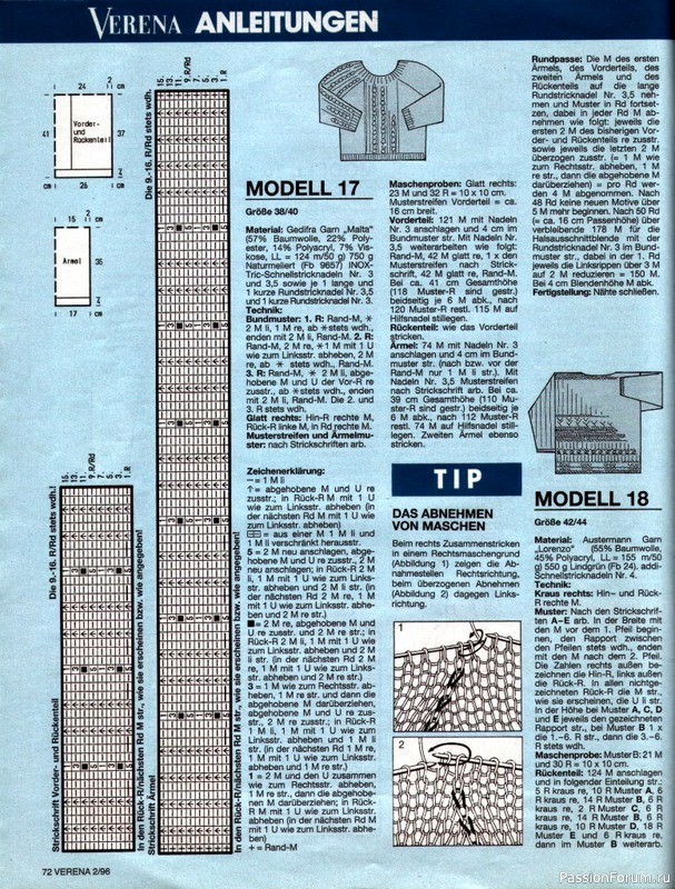 Журнал "Verena" №02 1996