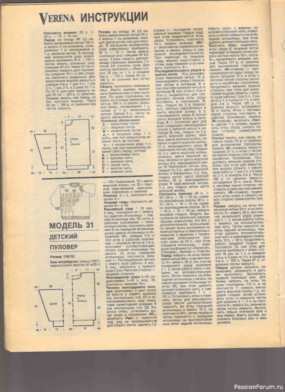 Журнал "Verena" №12 1992