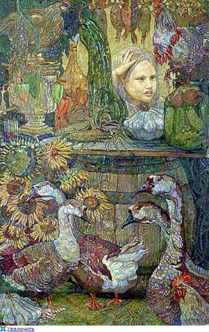 Сказочные картины Петра Фролова.