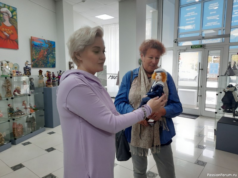 Арт-галерея "Кукольная коллекция" в Новосибирске.