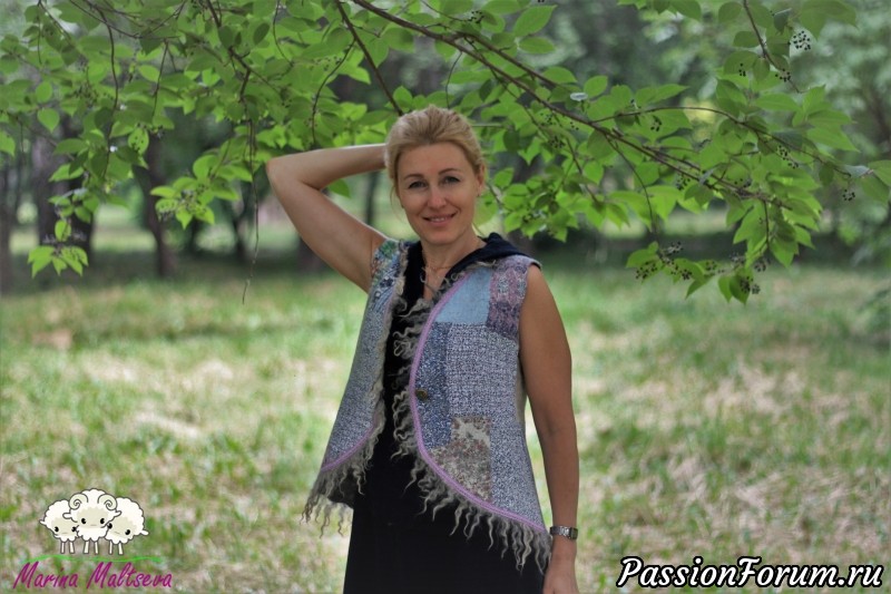 И снова пэчворк, вариант номер два.