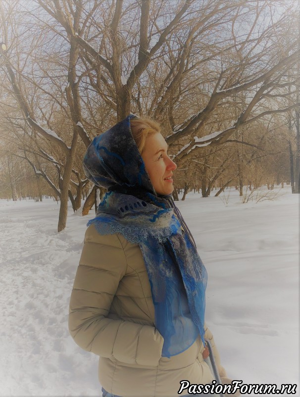 Два палантина на заказ. Но впереди перезагрузка.