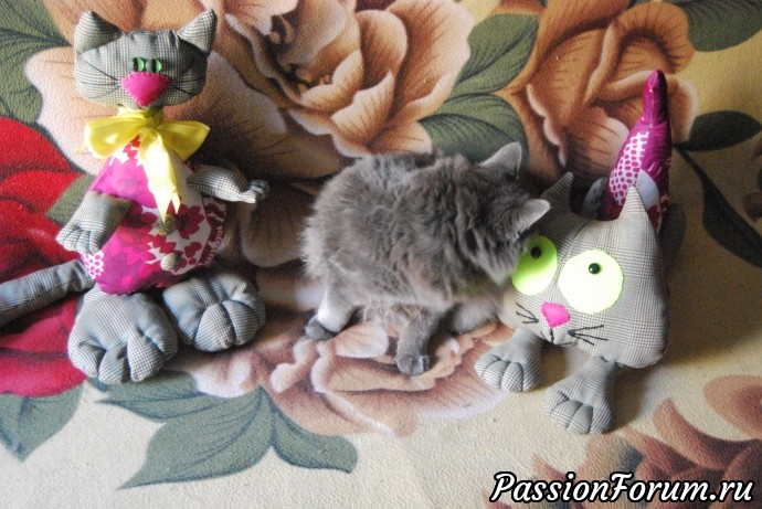 Мои работы: 2 кота