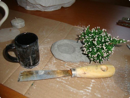 Ёлочка из бисера