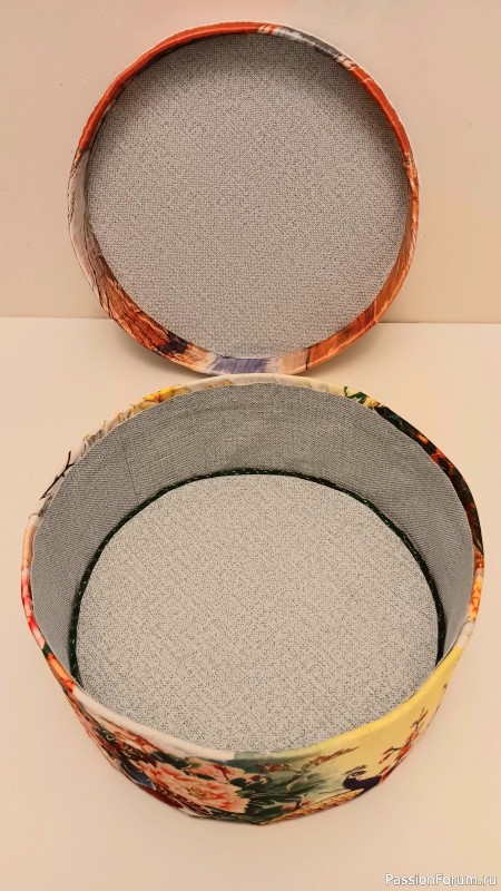 Шкатулка из коробки для торта