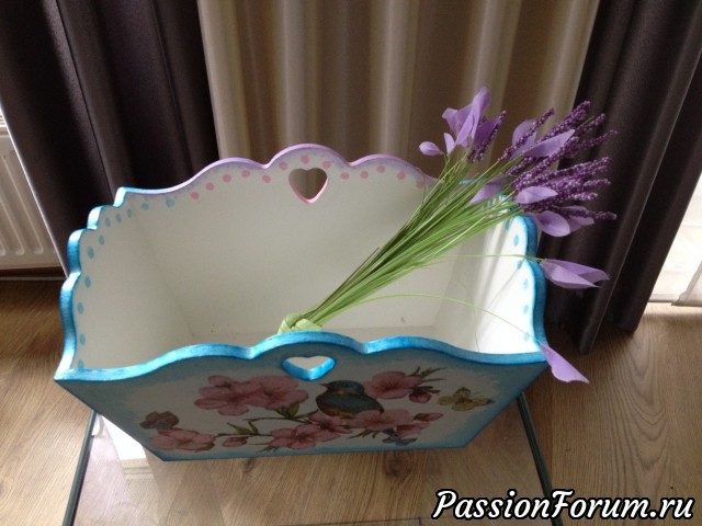 "Коробочка под подарок." Декупаж.