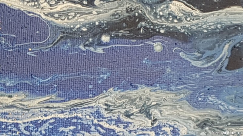 Акриловая живопись. &quot; Море &quot;.