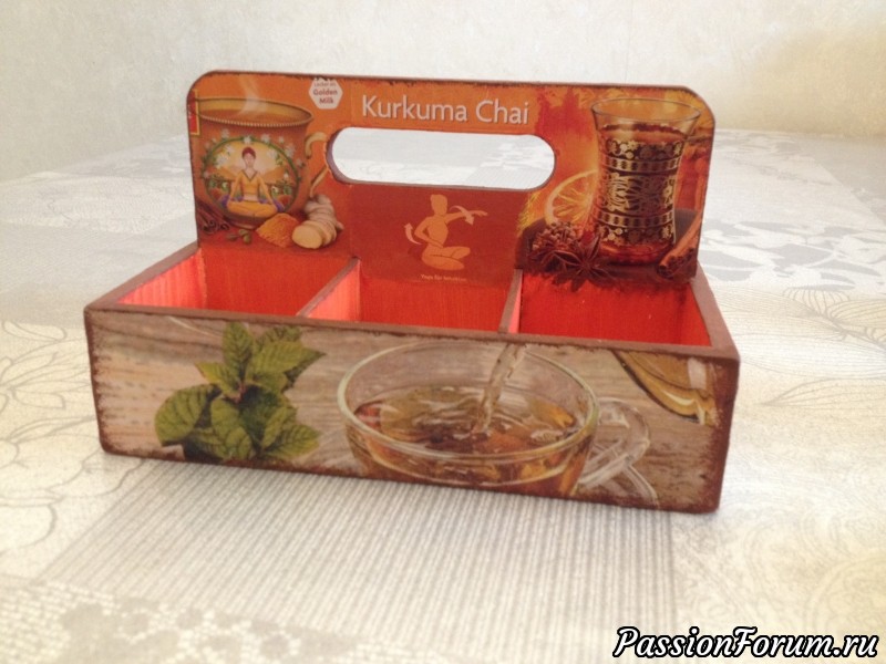 &quot; Коробочка для чайных пакетиков &quot;.