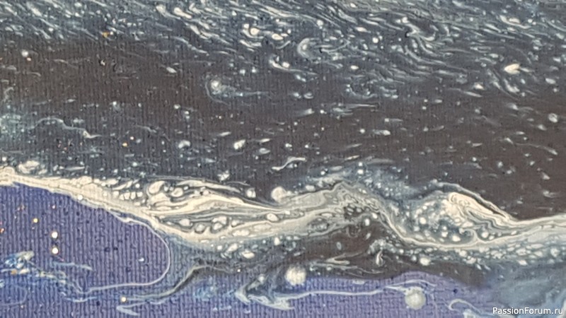 Акриловая живопись. " Море ".
