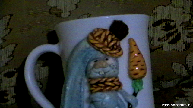 Кружка с декором