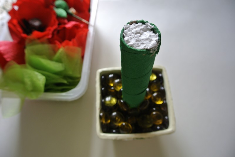 Маковое дерево из конфет
