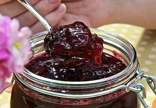 Вишневое варенье с желатином