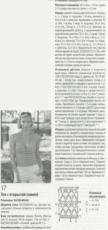 ЛЕТНИЕ ТОПЫ КРЮЧКОМ. ЧАСТЬ 2.
