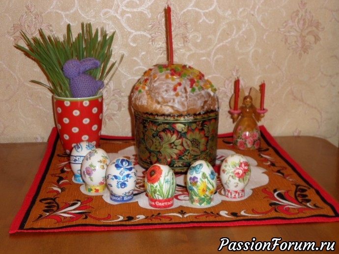 Игрушки из фетра к Пасхе.