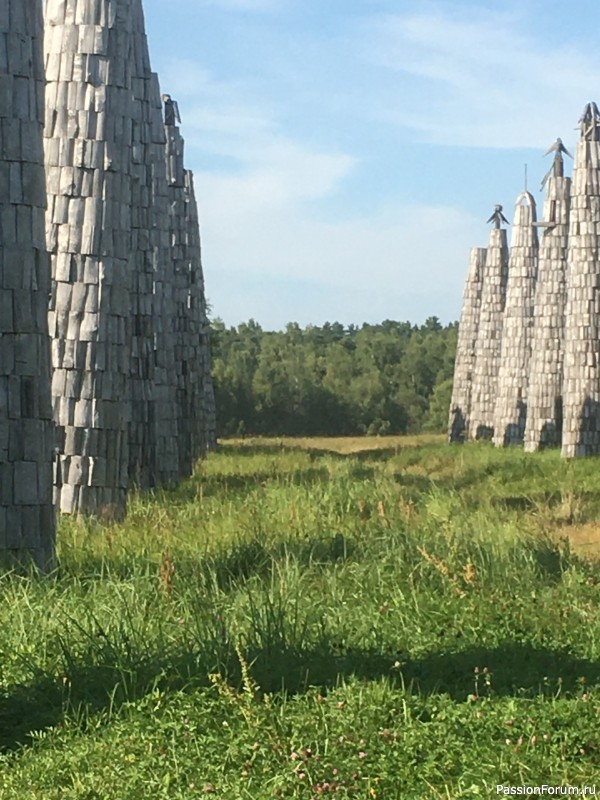 Арт- Парк &laquo;Никола- Ленивец&raquo;. Калужская область.
