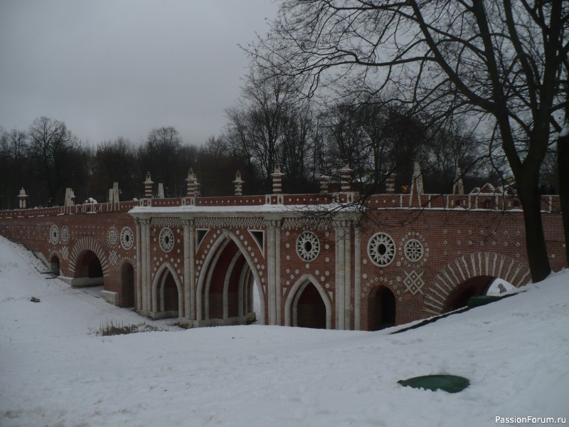 Зимняя прогулка по парку Царицыно.