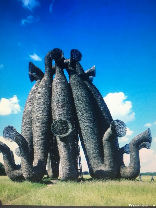 Арт- Парк &laquo;Никола- Ленивец&raquo;. Калужская область.