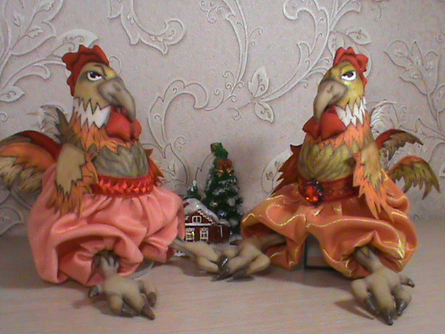 Огненные петушки уже на пороге Нового года!