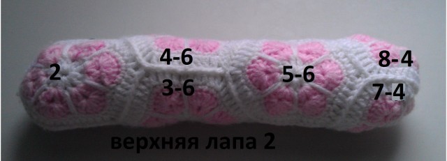 Мастер-класс Медвежонок Лоло из мотивов Африканский цветок