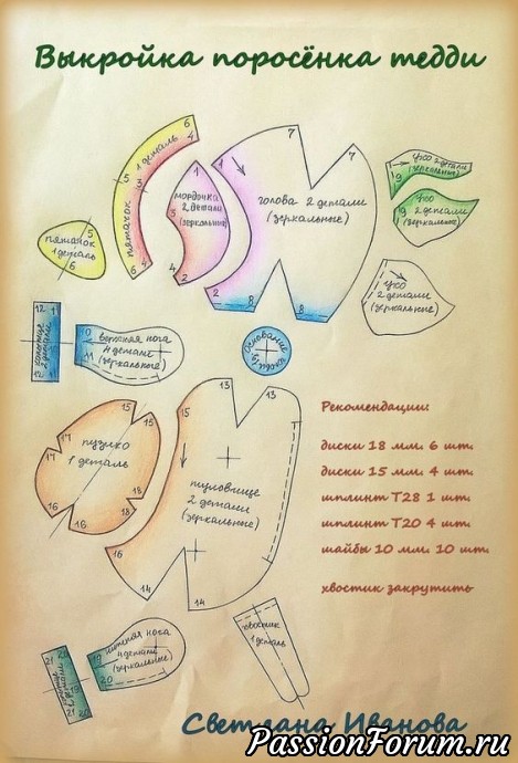 Свинки разные нужны?