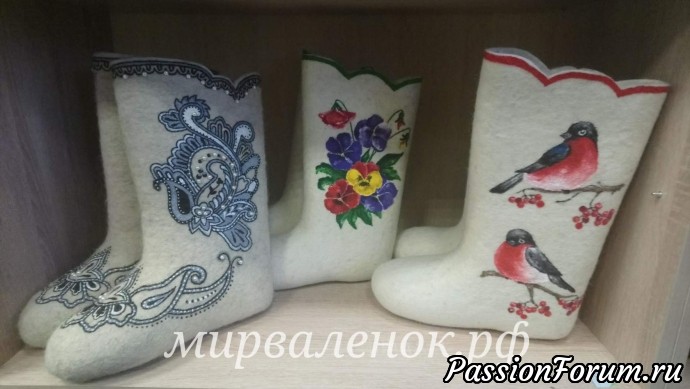 Мои расписные валенки