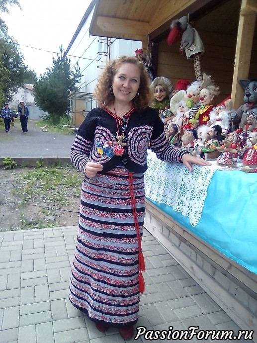 На конкурс "Из ничего, что-то". Костюм для ярмарки