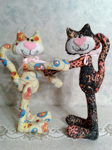 -Мои коты-обнимашки - руководство по пошиву