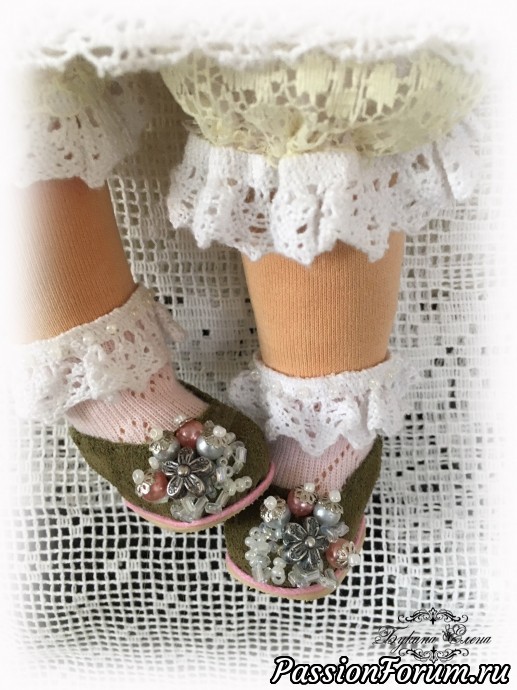 ​Василинка, коллекционная текстильная кукла.