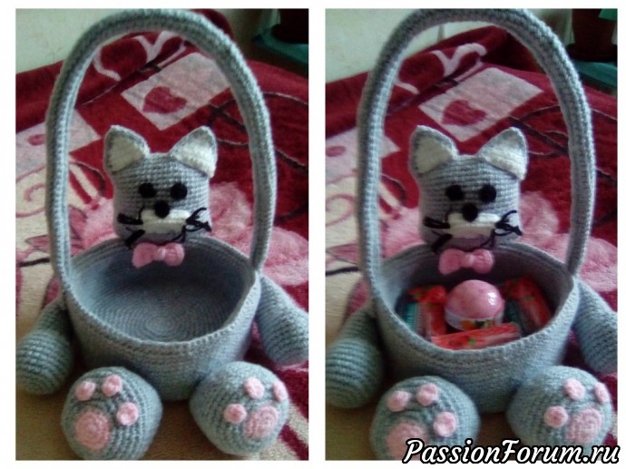 Корзиночка крючком