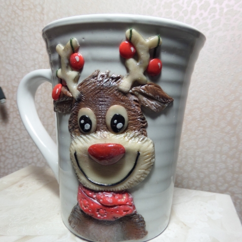 Кружки и полимерная глина