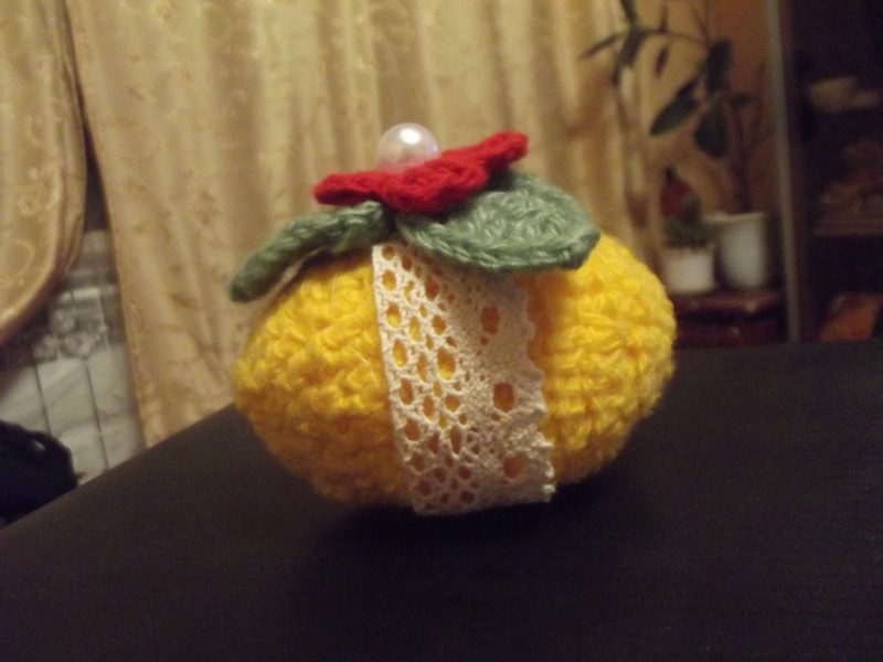 ВЯЗАНОЕ ЯЙЦО.