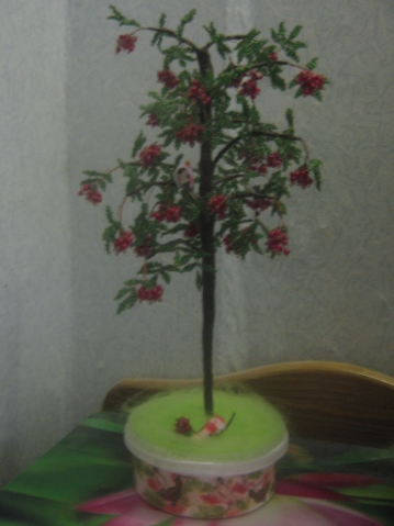 Бисерная рябина.