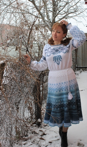 Мои вязанные платья