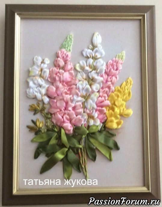 Картины в технике «Вышивка лентами». ПРОДАМ!!!