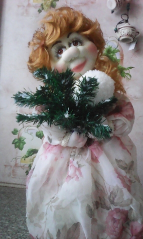 интерьерная кукла Весна