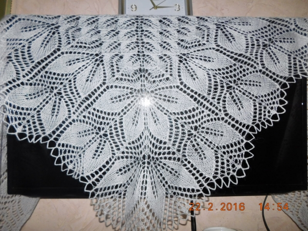 харуни с двойной каймой (NAKO MOHAIR DELICATE.( 40% мохер,60% акрил,100 гр.500м.)