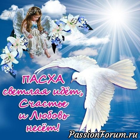 Со Светлой Пасхой.