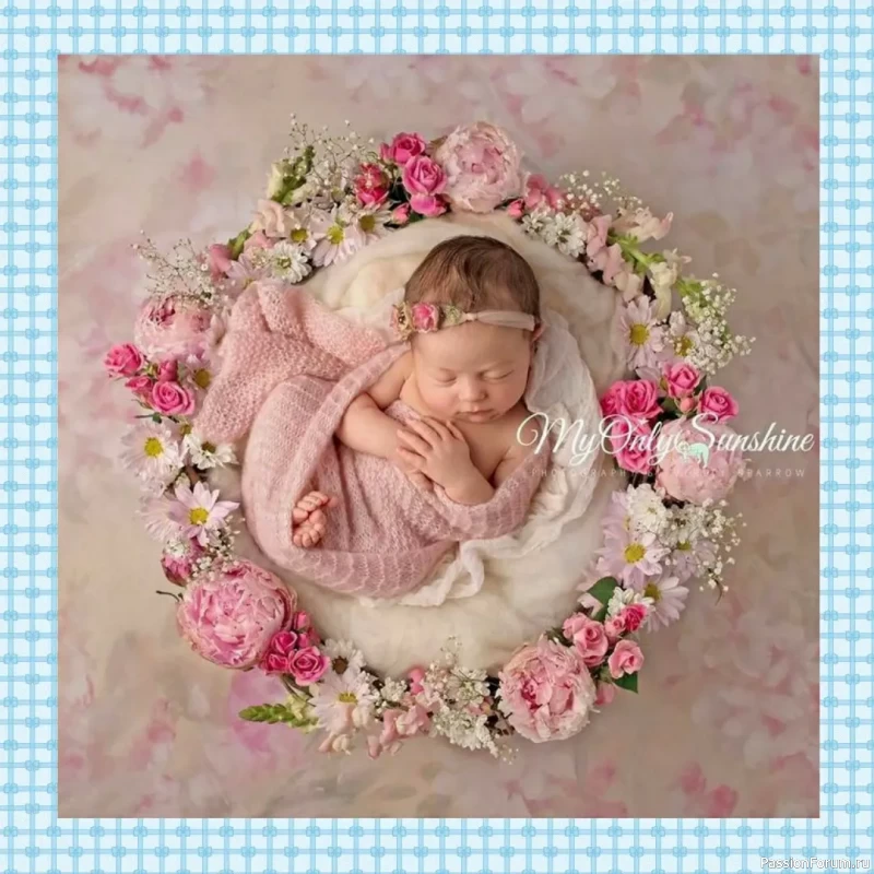 Наряд связанный руками мамы - залог успеха первой фотосессии!