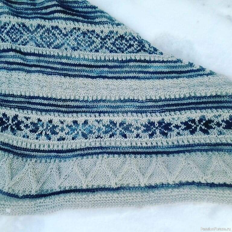 Моя норвежская шаль