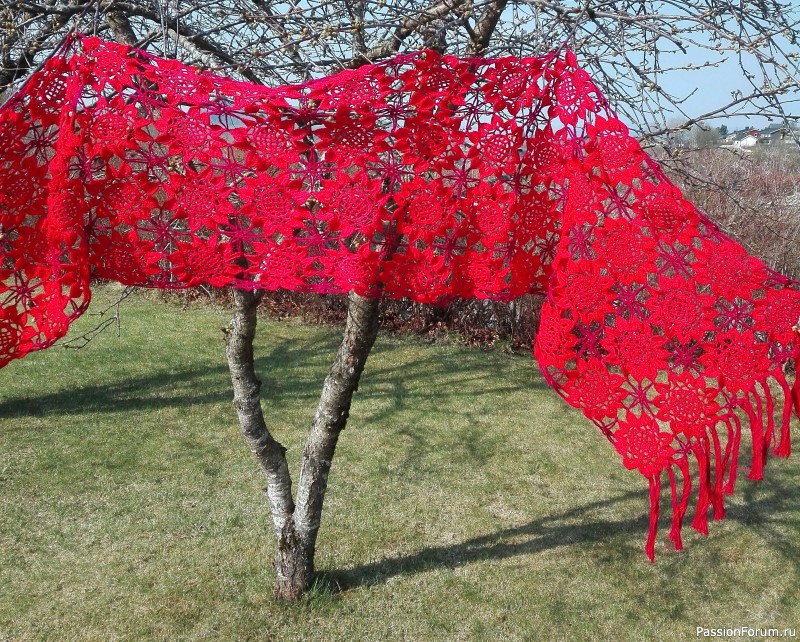 Моя рождественская шаль