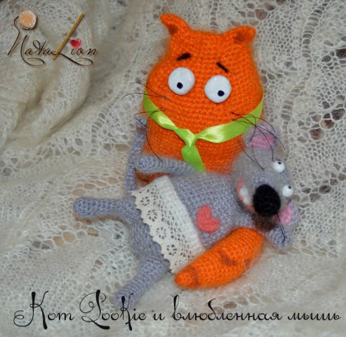 Кот Pookie и влюбленная мышь Изи