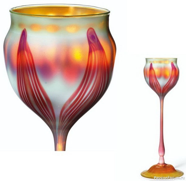 ​Вазы-бутоны от Tiffany Studios
