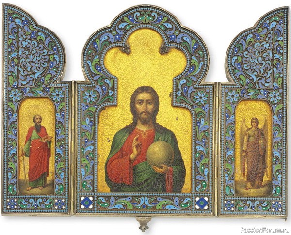 Золотых и серебряных дел мастера Овчинниковы. Драгоценные иконы